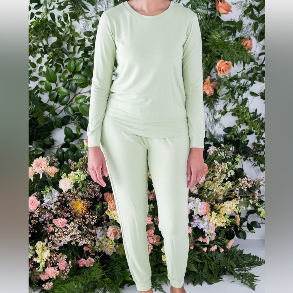 Kyte BABY Women's Pajama Set - Pistachio Green